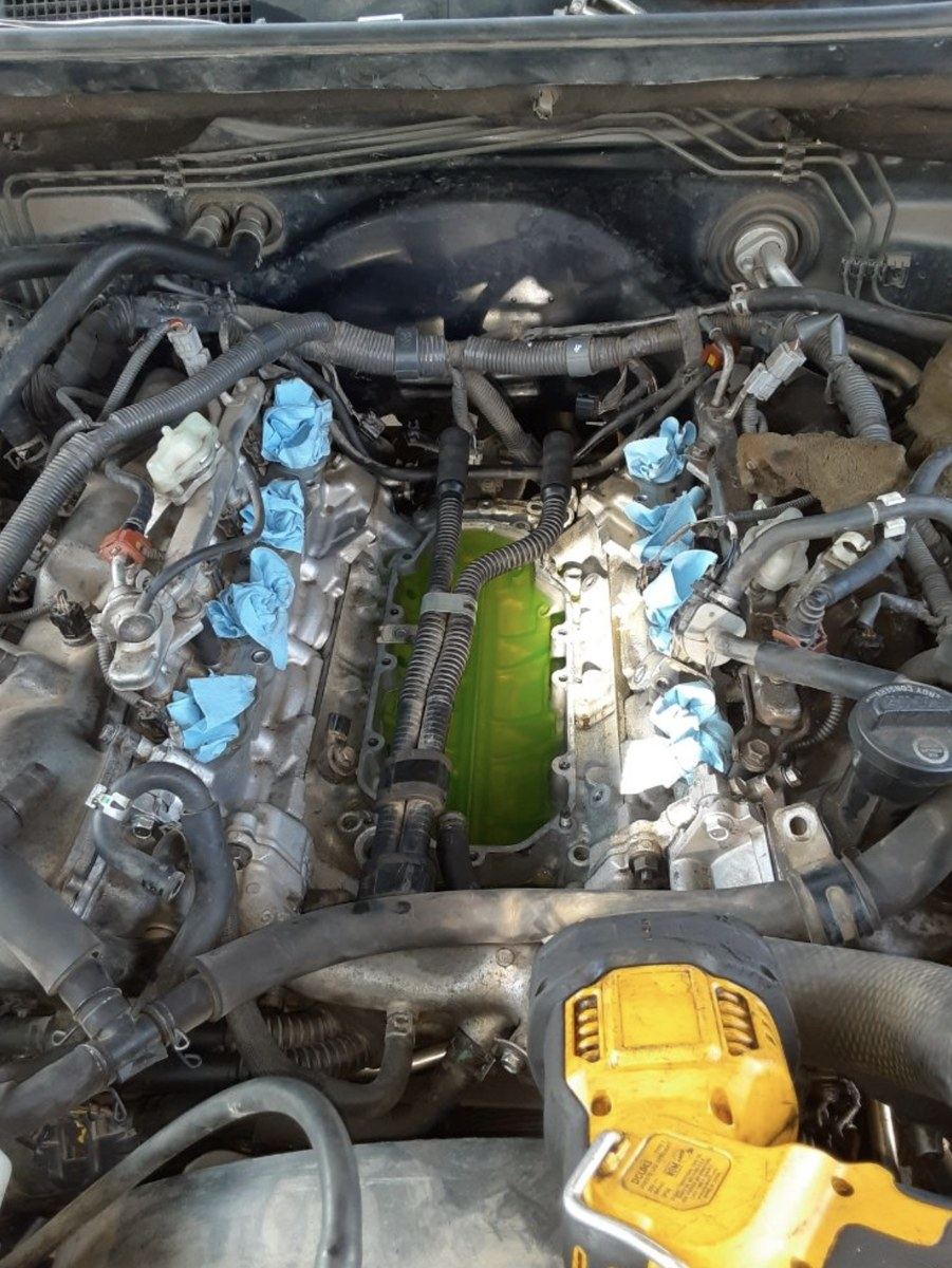 Deep engine service during a Newport News mobile visit
